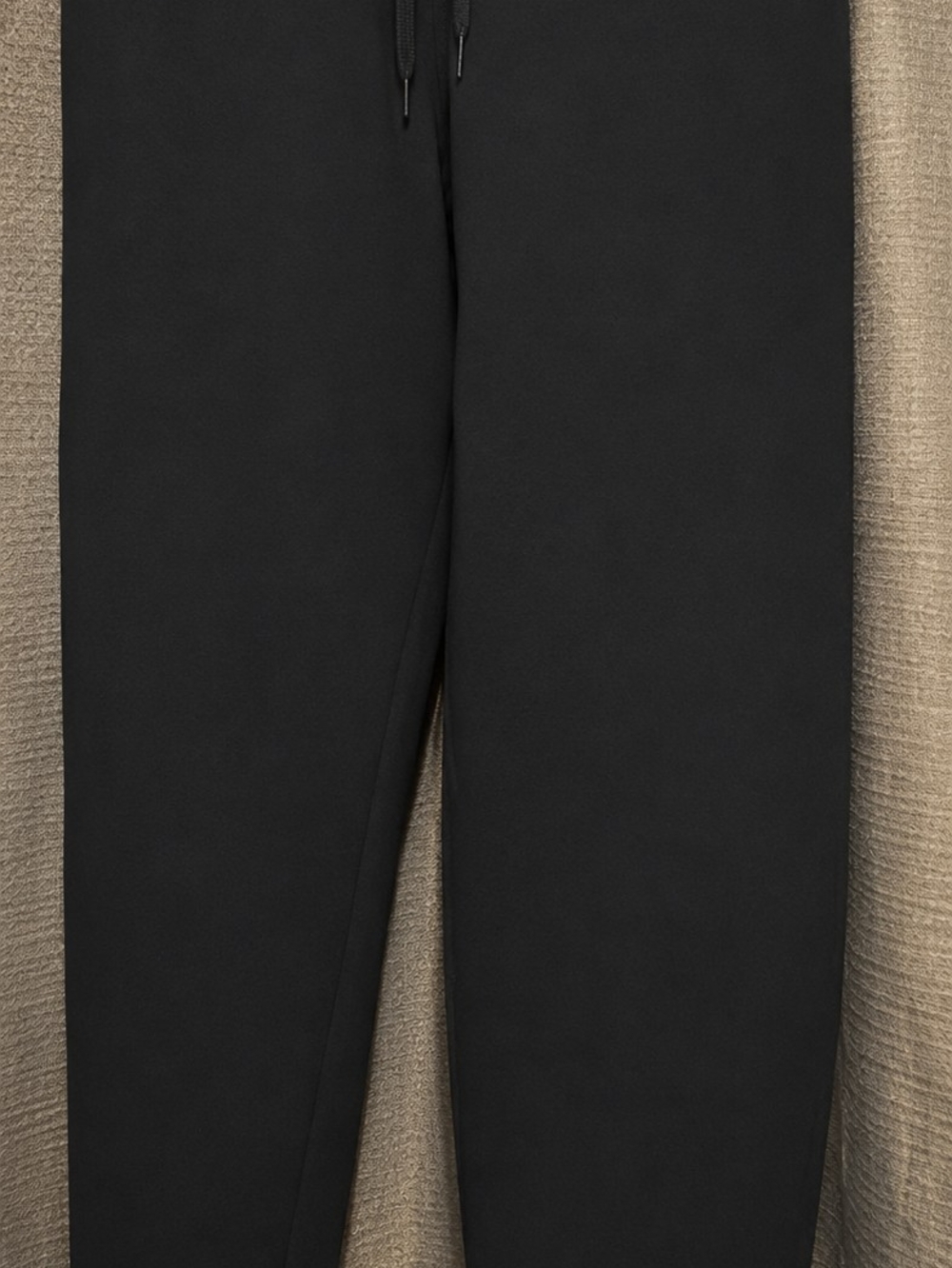 Women's Black Jogger Track Pants - Casual Everyday Fit